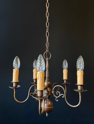 Antique Chandelier, Italy, 1950s-XRG-2041788