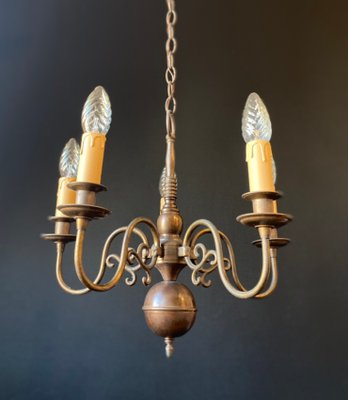 Antique Chandelier, Italy, 1950s-XRG-2041788