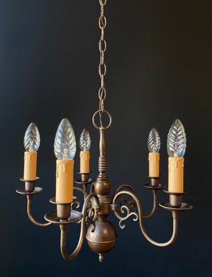 Antique Chandelier, Italy, 1950s-XRG-2041788