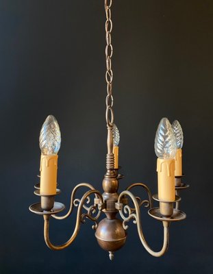 Antique Chandelier, Italy, 1950s-XRG-2041788