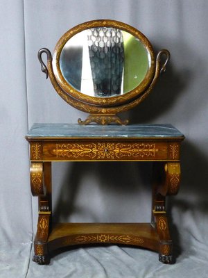 Antique Charles X Dressing Table-WSV-904880