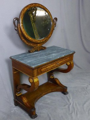 Antique Charles X Dressing Table-WSV-904880