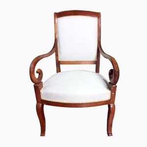 Antique Charles X Lounge Chair-AKA-708574