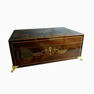 Antique Charles X Rosewood Box-WSV-779126