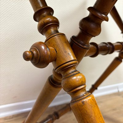 Antique Cherry Serving Table, England, 1880s-ALF-2033550