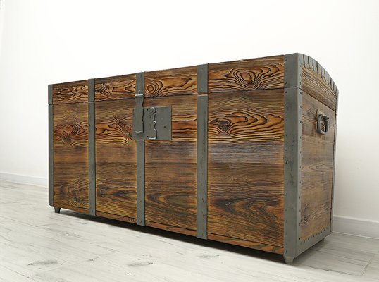 Antique Chest in Pine-ZFH-2041452