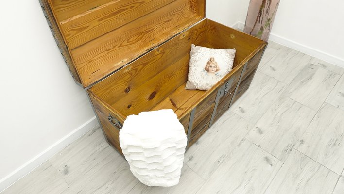 Antique Chest in Pine-ZFH-2041452