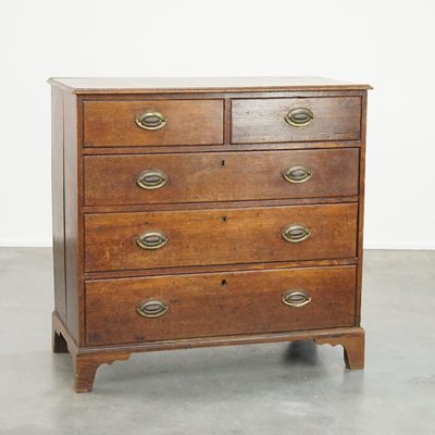 Antique Chest of Drawers in Oak-HPP-2034385