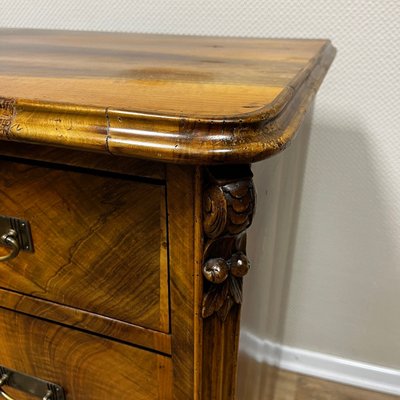 Antique Chest of Drawers in Walnut, 1830s-ALF-2033467