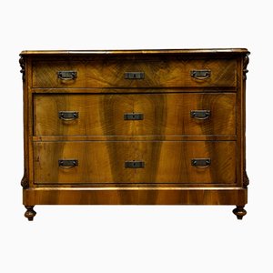 Antique Chest of Drawers in Walnut, 1830s-ALF-2033467