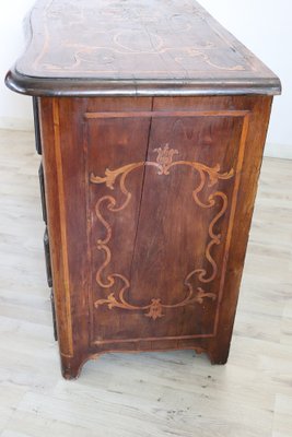 Antique Chest of Drawers with Walnut Inlay, 1680s-DCO-1264070