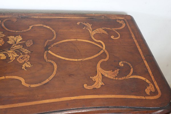 Antique Chest of Drawers with Walnut Inlay, 1680s-DCO-1264070