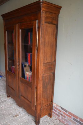 Antique Chestnut Bookcase-GTG-1328505