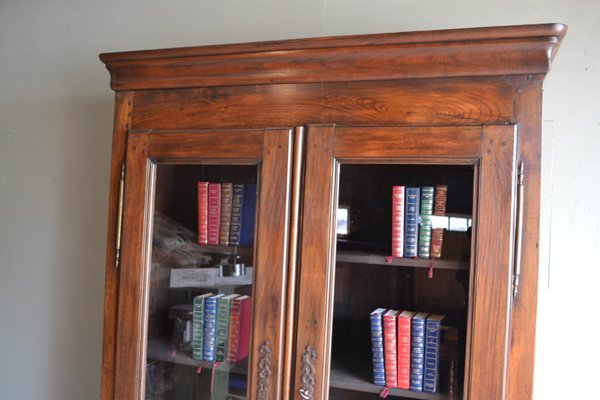 Antique Chestnut Bookcase-GTG-1328505