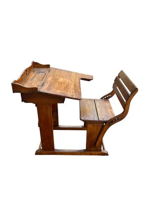 Antique Children's Writing Desk, 1940s-TSE-1444919