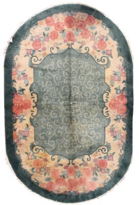 Antique Chinese Art Deco Rug, 1920s-JZV-1021501