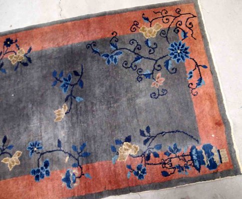 Antique Chinese Art Deco Rug, 1920s-JZV-1170212