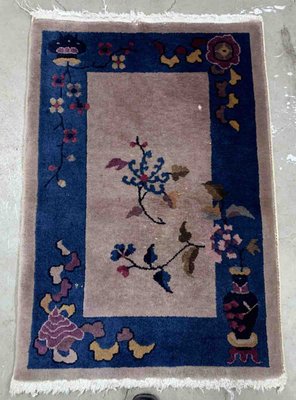 Antique Chinese Art Deco Rug, 1920s-JZV-1228894