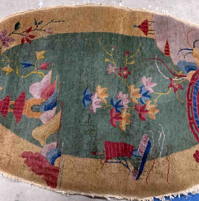 Antique Chinese Art Deco Rug, 1920s-JZV-1228888