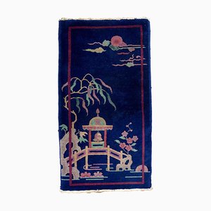 Antique Chinese Art Deco Rug, 1920s-JZV-1228867