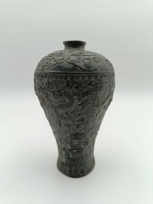 Antique Chinese Bronze Vase-RKF-1744398