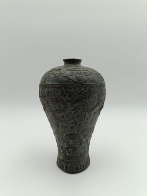 Antique Chinese Bronze Vase-RKF-1744398