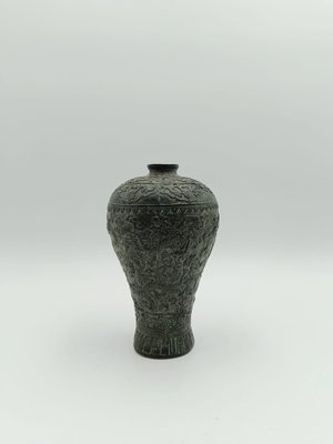 Antique Chinese Bronze Vase-RKF-1744398