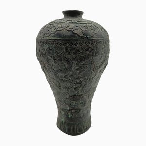 Antique Chinese Bronze Vase-RKF-1744398