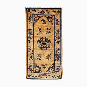 Antique Chinese Export Hand Knotted Wool Rug, 1900s-WM-1252476