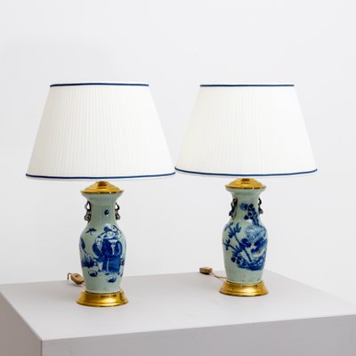 Antique Chinese Table Lamps, Set of 2-VEI-1325840