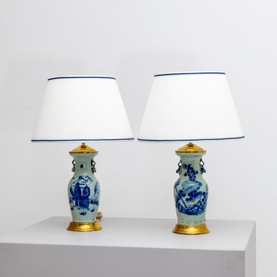 Antique Chinese Table Lamps, Set of 2-VEI-1325840