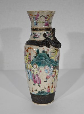 Antique Chinese Vase in Porcelain from Nankin-RVK-1348303