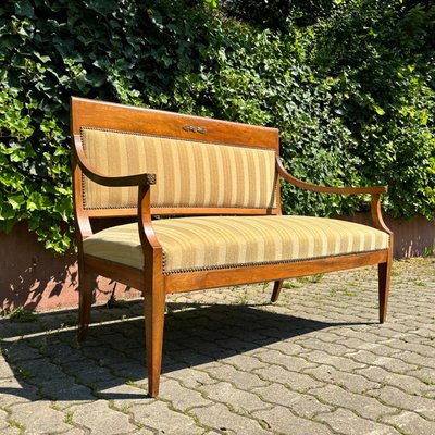 Antique Classicism Bench in Walnut-ALF-2033475