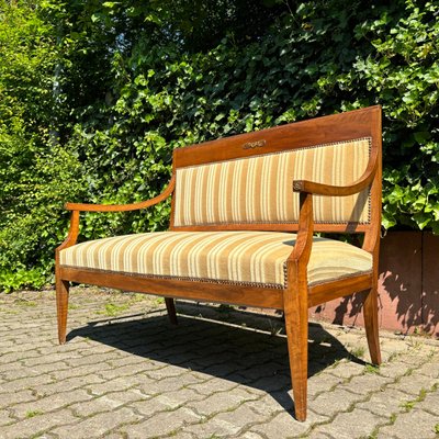 Antique Classicism Bench in Walnut-ALF-2033475