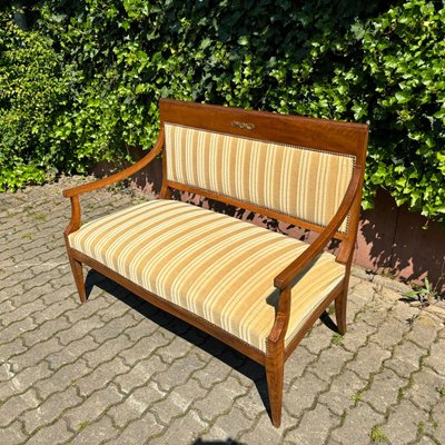 Antique Classicism Bench in Walnut-ALF-2033475