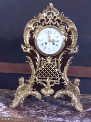 Antique Clock in Bronze-AKA-1816592