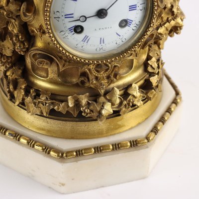 Antique Clock in Bronze from Vittoz, Paris, 19th Century-VMM-2044006