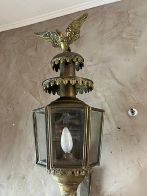 Antique Coachmans Lanterns, 1900, Set of 2-BFK-2016354