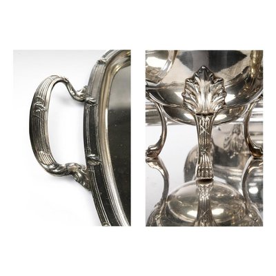 Antique Coffee or Tea Service in Silver Set-NQ-751605