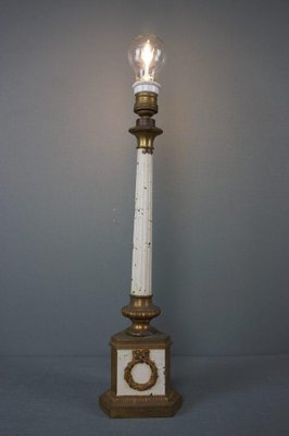 Antique Columnar Table Lamp-HPP-1368874