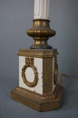 Antique Columnar Table Lamp-HPP-1368874