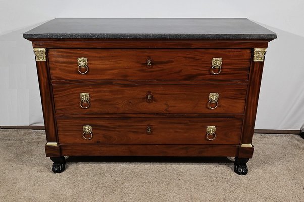 Antique Commode in Mahogany, 1800s-RVK-1805085