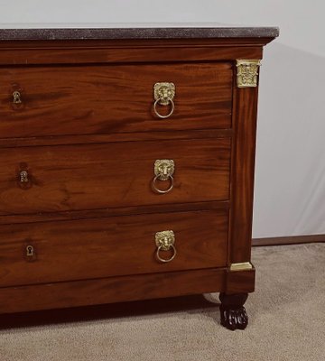 Antique Commode in Mahogany, 1800s-RVK-1805085