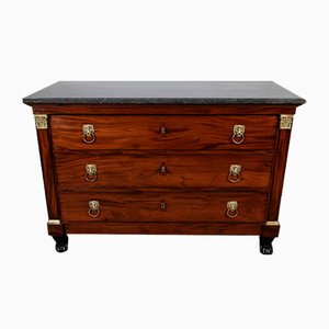 Antique Commode in Mahogany, 1800s-RVK-1805085