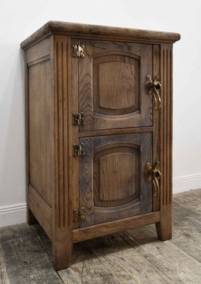 Antique Cooler Cabinet in Oak-GU-1449875