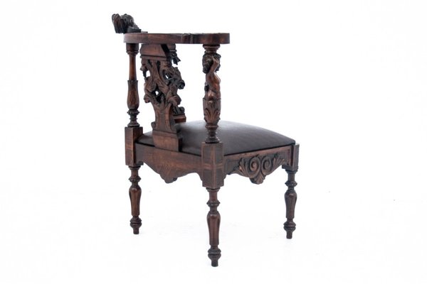 Antique Corner Armchair, Western Europe, 1900s-BXB-1793604