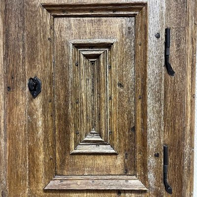 Antique Corner Cupboard in Oak, 18th Century-ALF-2033615