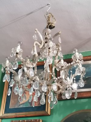 Antique Crystal Chandelier-OLY-788257