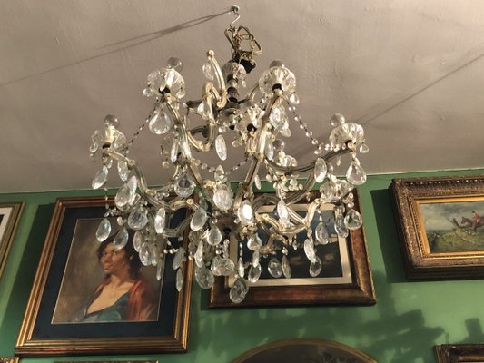 Antique Crystal Chandelier-OLY-788257