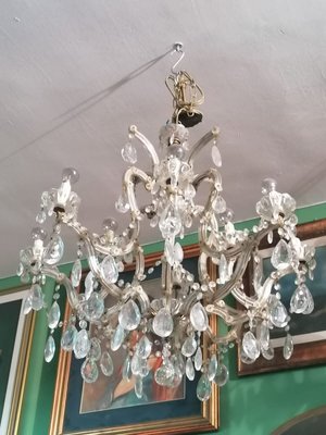 Antique Crystal Chandelier-OLY-788257